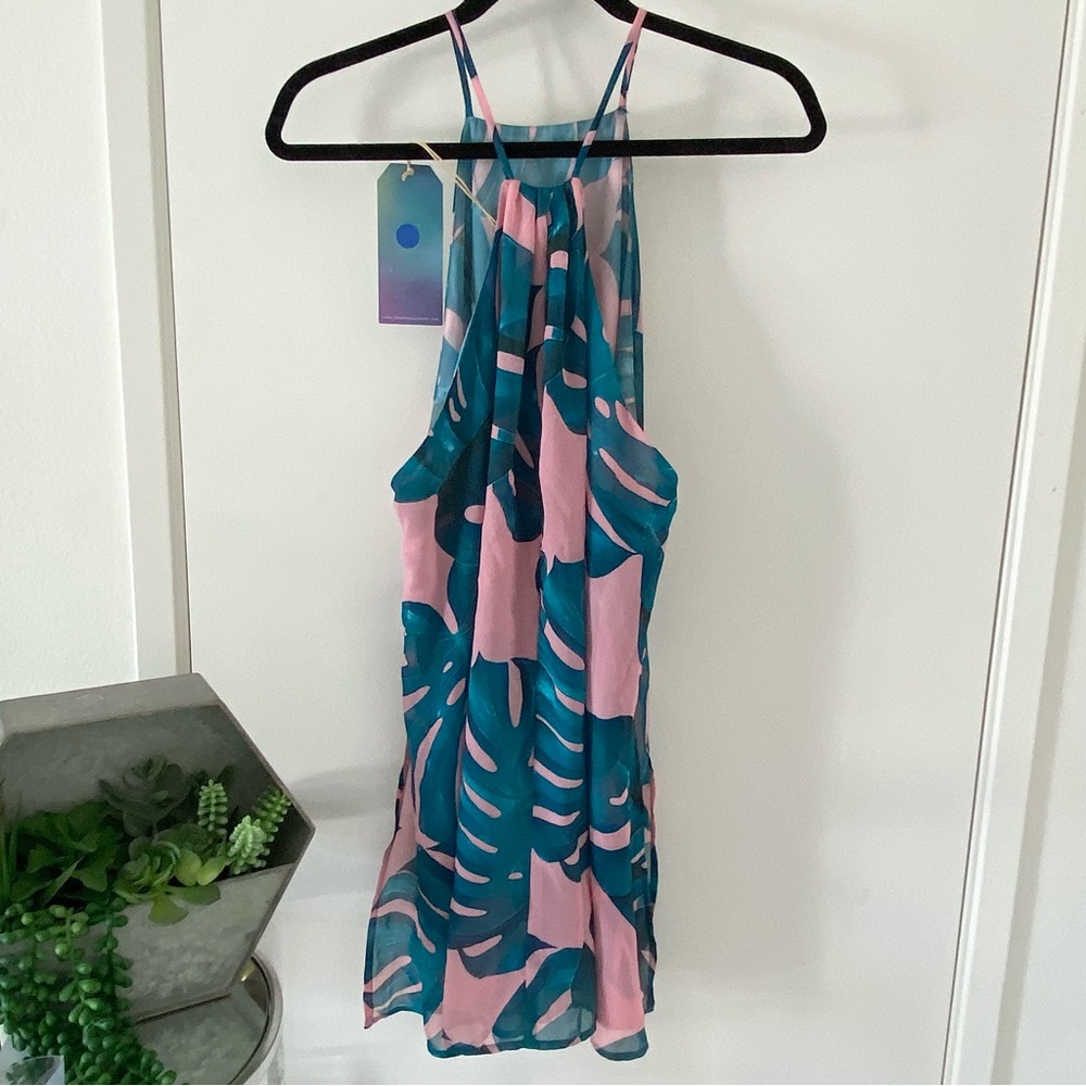 REVOLVE Show Me Your Muu Muu - Byron Dress in Palms Away Print Size Small - Picture 5 of 9